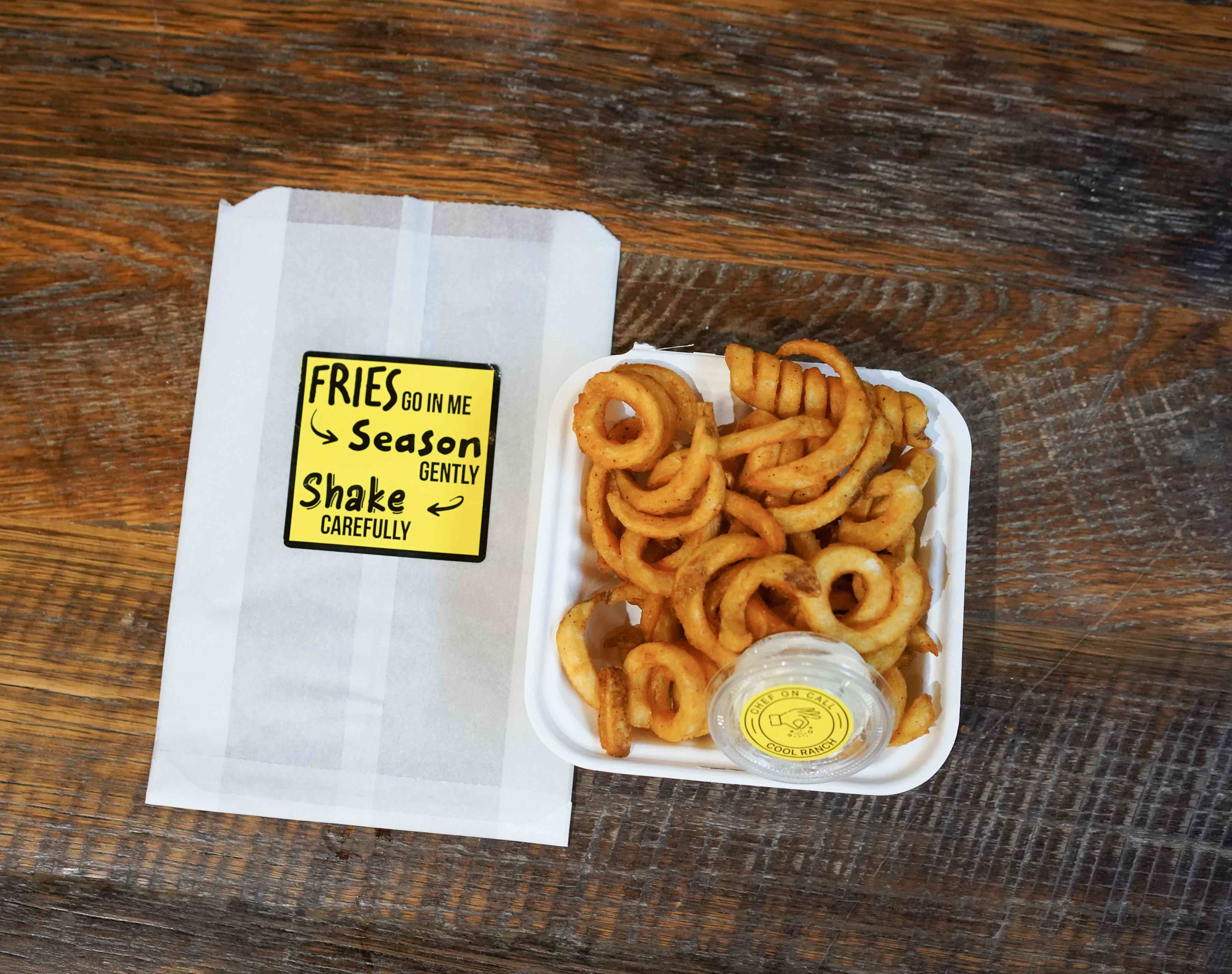 Shaker Fries (Large) - Large portion of fries with your choice of shaker ...